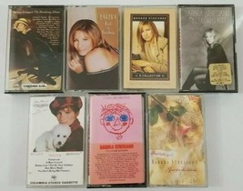 Barbra Streisand Cassette Tape Lot Of 7 Titles (See Description For Titles) - £18.67 GBP