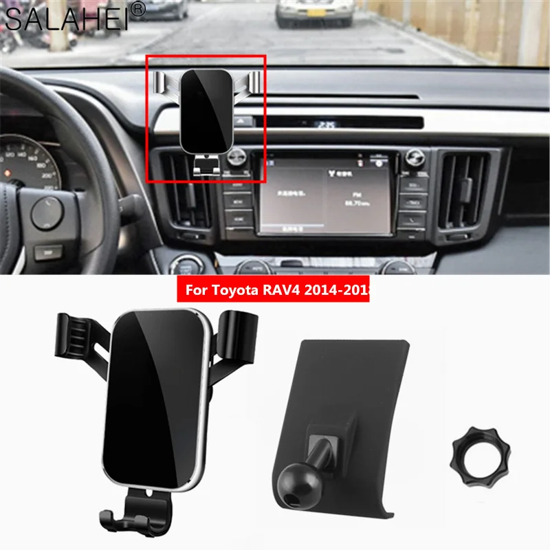 Air Vent Stand Clip Mount For Toyota RAV4 2014 2015 2016 2017 2018 2019 GPS - £14.51 GBP+