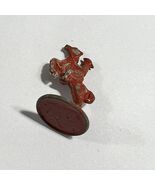 Vintage 1955 Disney &amp; Parker Brothers  Frontierland Game Piece Red - $10.05