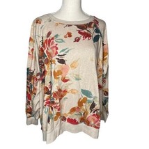 Torrid Fall Floral Sweater 3X - £23.08 GBP