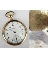 RARE! antique pocket watch 10k or 14k GOLD filled &quot;Equity&quot; Boston Phila ... - $179.99
