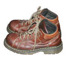 Dr. Docs Martens Doc Men&#39;s 8A54 Lace Up Air Wair Punk Grunge Boots US Size10 - £56.57 GBP