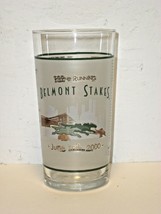 2000 - 132nd Belmont Stakes glass in MINT Condition - $10.00