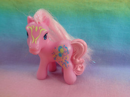McDonald&#39;s 2008 My Little Pony Pinkie Pie PVC Figure w/ Tinsel Hair - £1.96 GBP
