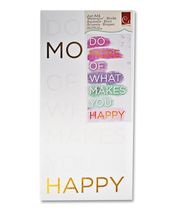 Cosmo Cricket  Block Watercolor Happy - $7.95