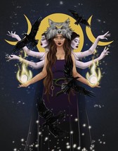 attunement initiation DARK Queen Hecate Hell knows no fury REVENGE JUSTI... - $39.99