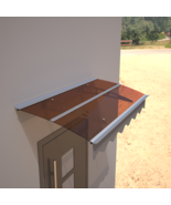 59&quot;x34&quot; Polycarbonate Door &amp; Window Awning for Masonry - €190,17 EUR