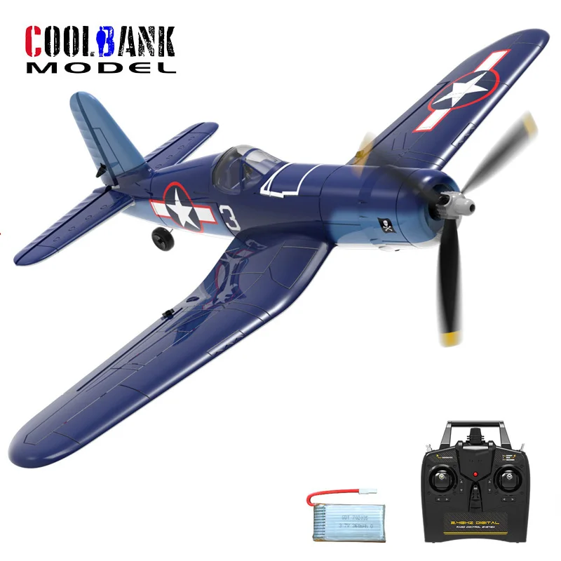 Coolbank RC Plane 2.4G 4CH 6 Axis 761-8 RTF RC Airplane F4U Corsair WWII Remote - £116.75 GBP