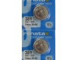 Renata 381 SR1120SW Batteries - 1.55V Silver Oxide 381 Watch Battery (10... - $5.95+