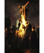 Crucifixion by Rembrandt Van Rijn - Art Print - £17.52 GBP+