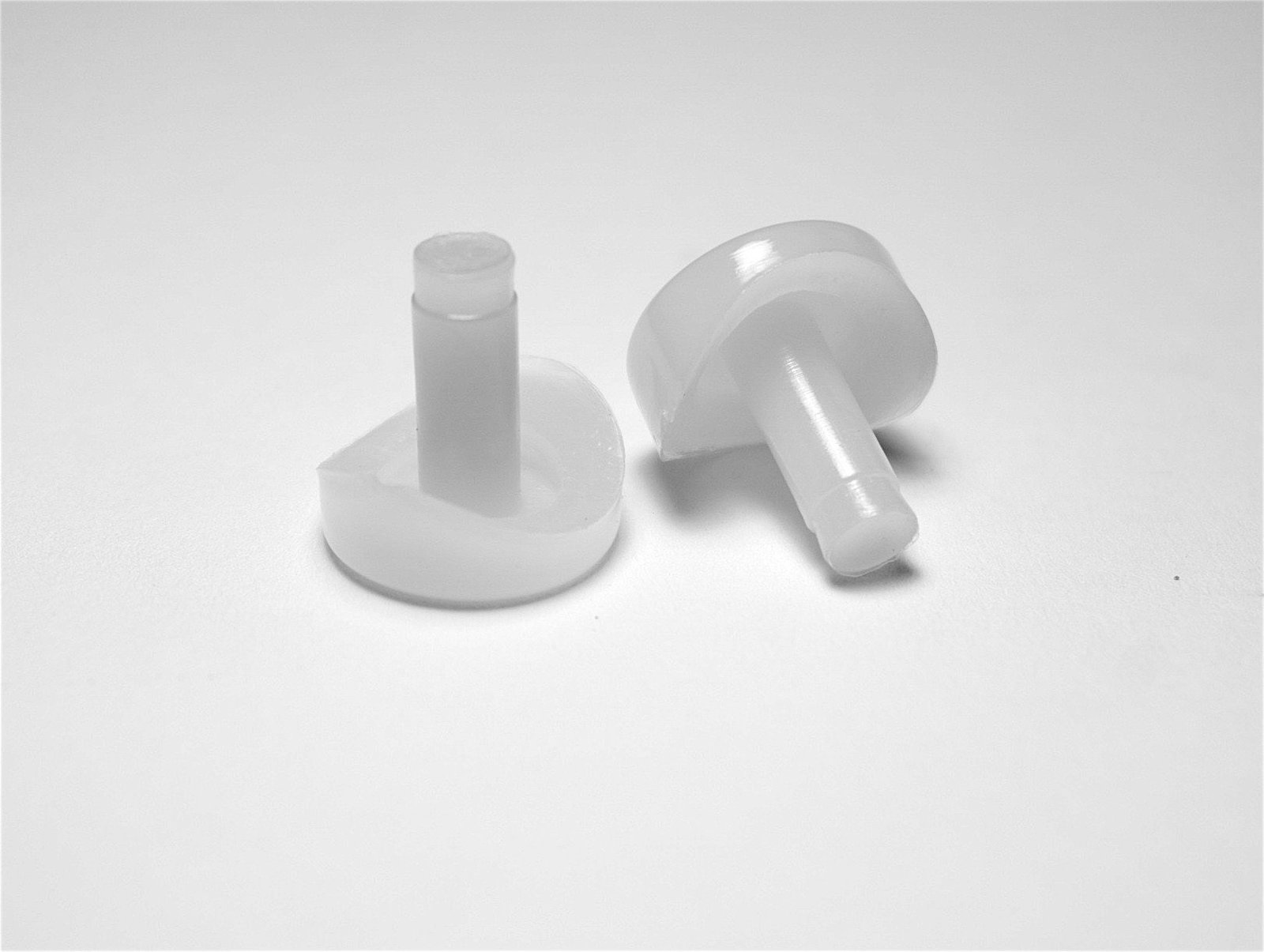 8 Coved Nylon Stem 3/4&#39;&#39; Bumper Glides  for Tubular Chair Bases - $8.31