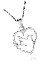 Holy Spirit Dove of Love and Peace .925 Sterling | - £75.39 GBP