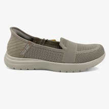 Skechers On The Go Flex Serene Taupe Womens Casual Stretch Fit Slip-On - $44.95