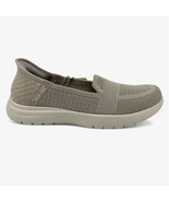 Skechers On The Go Flex Serene Taupe Womens Casual Stretch Fit Slip-On - $44.95