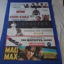 7 Movie Promo Store Displays for Blu-ray/DVD - Mad Max/ Ant-Man/ 007 Spe... - £40.44 GBP