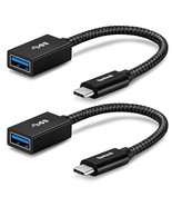 Usb C To Usb Adapter, 2 Pack Usb C To Usb3,Usb Type C To Usb,Thunderbolt... - £14.09 GBP