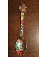 Collectible Spoon From Thailand - Flower &amp; Boat - £3.72 GBP