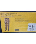 Cabelas Waist High Waders Mens 12 Realtree Max-5 3mm Neoprene Thinsulate... - €110,92 EUR