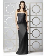 Dessy 2849....Full Length, Formal Strapless Dress...Black...Assorted siz... - £39.78 GBP