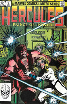 Hercules Prince of Power Comic Book #2 Marvel Comics 1982 VERY FINE/NEAR MINT - £2.99 GBP