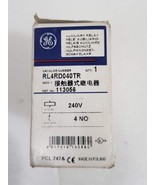 New General Electric RL4RD040T Mod 1 Control Relay RL4RD040T GE - £31.34 GBP