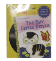 The Shy Little Kitten Book and Vinyl Record by Cathleen Schurr 2018 - £6.17 GBP