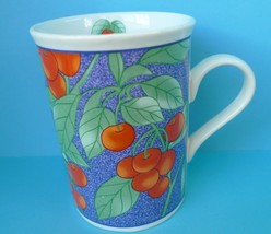 Vintage Pottery Collectibles MUG CUP Cherry pattern - £9.68 GBP