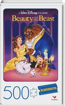 Beauty &amp; the Beast - 500-PC Jigsaw Puzzle in Plastic Retro Blockbuster VHS Case  - £19.54 GBP