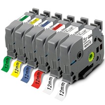 6X Compatible Label Tape For Brother Tze-231 Tz-231 Tze-431 Tze-531 Tze-... - £29.89 GBP