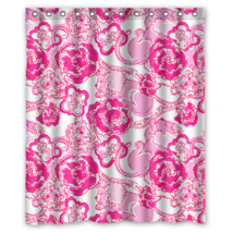 Special Offer 15 Pattern Lilly Pulitzer Polyester Shower Curtain Waterpr... - £22.02 GBP+