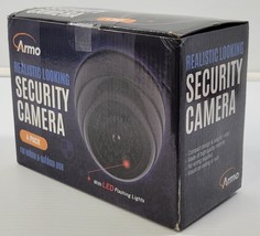 MS) Armo Realistic Looking Decoy Security Cameras - Set of 4 - Black - B... - £15.81 GBP