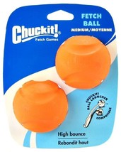 Chuckit Fetch Ball Bounce Dog Toy for Ball Launcher - Medium - 2 count - £11.78 GBP