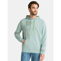 Hello Kitty Men&#39;s Embroidered Graphic Hoodie, Size S (34-36) Color Sage - $24.74