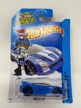 Hot Wheels 2013 Hw City Quick N&#39; Sik Blue Factory Sealed #32 - £7.98 GBP