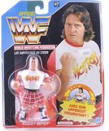 Vintage WWF Hasbro Rowdy Roddy Piper Figure 1990 RARE FRENCH VERSION FRA... - $294.52
