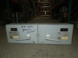 GE THFP321L/THFP321 30A/30A Twin 3P 240V Fused Panelboard Switch 7&quot;T w/ ... - $500.00
