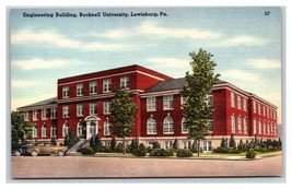 Engineering Building Bucknell University Lewisburg  PA UNP Linen Postcard R4 - £3.11 GBP