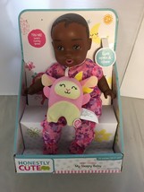 Honestly Cute My Sleepy 14&quot; Baby African American Eyes Open &amp; Close Lambs Glows! - £14.22 GBP