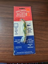 FISHING LURE THE DRIFTER. BELIEVER 402S. IN ORIGINAL BOX NOS - $24.75