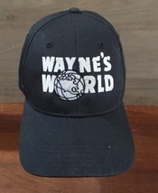 Wayne&#39;s World Embroidered Cotton Twill TV Movie Cap Hat Adult Adjustable... - £14.61 GBP