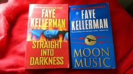 Faye Kellerman Moon Music &amp; Straight Into Darkness Paperback Lot Free Usa Ship - £6.04 GBP