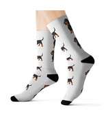 Dachshund Sublimation Socks - $16.00