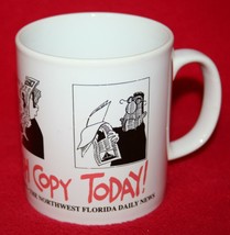 Vintage NORTHWEST FLORIDA DAILY NEWS Newspaper Coloroll England Coffee M... - $553.40 MXN