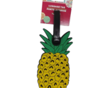 Rubber Luggage Tag - New - Pineapple - $7.99
