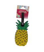 Rubber Luggage Tag - New - Pineapple - £6.31 GBP