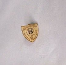 1913 Antique German American Soccer Club Pin Lapel Badge Rochester Ny 24K Gp - $16.82