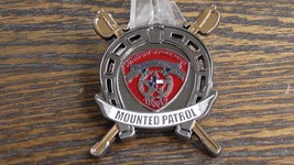 Department Of Public Safety Texas Rangers Mounted Patrol Challenge Coin ... - £41.45 GBP