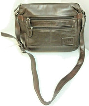 Relic Brown Shoulder Bag Adjustable Strap Leather Trim - £5.51 GBP