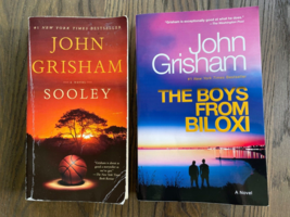 Lot of (2)  JOHN GRISHAM Legal Thriller Paperback: The Boys From Biloxi &amp; Sooley - £9.98 GBP