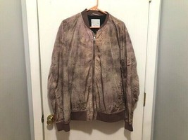 Urban Outfitters Women&#39;s XL Zippered Jacket Splatter Print Zipper Pocket... - $18.80